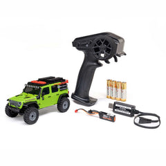 Axial 1/30 SCX30 Jeep Wrangler JLU 4X4 RTR Brushed Rock Crawler (Battery & Charger Included)