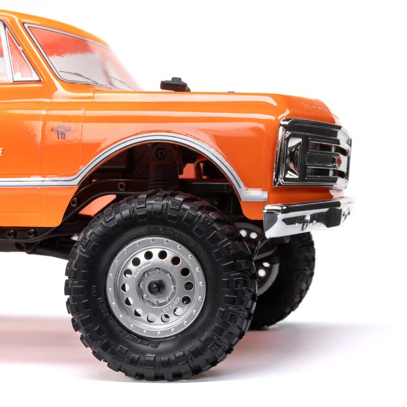 Axial 1/24 SCX24 1967 CHEVROLET C10 4WD BRUSHED TRUCK RTR - ORANGE - HeliDirect