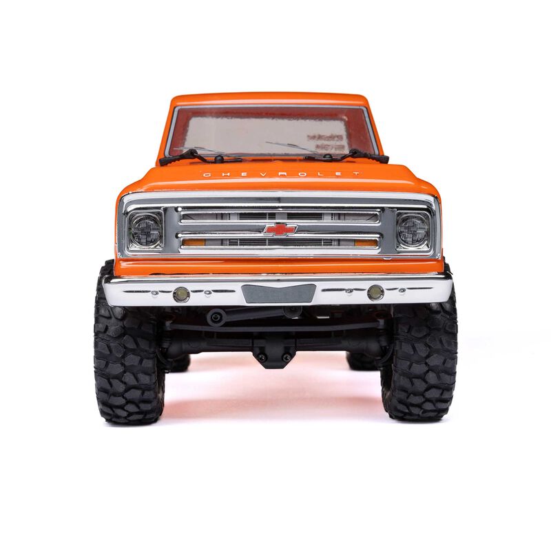 Axial 1/24 SCX24 1967 CHEVROLET C10 4WD BRUSHED TRUCK RTR - ORANGE - HeliDirect