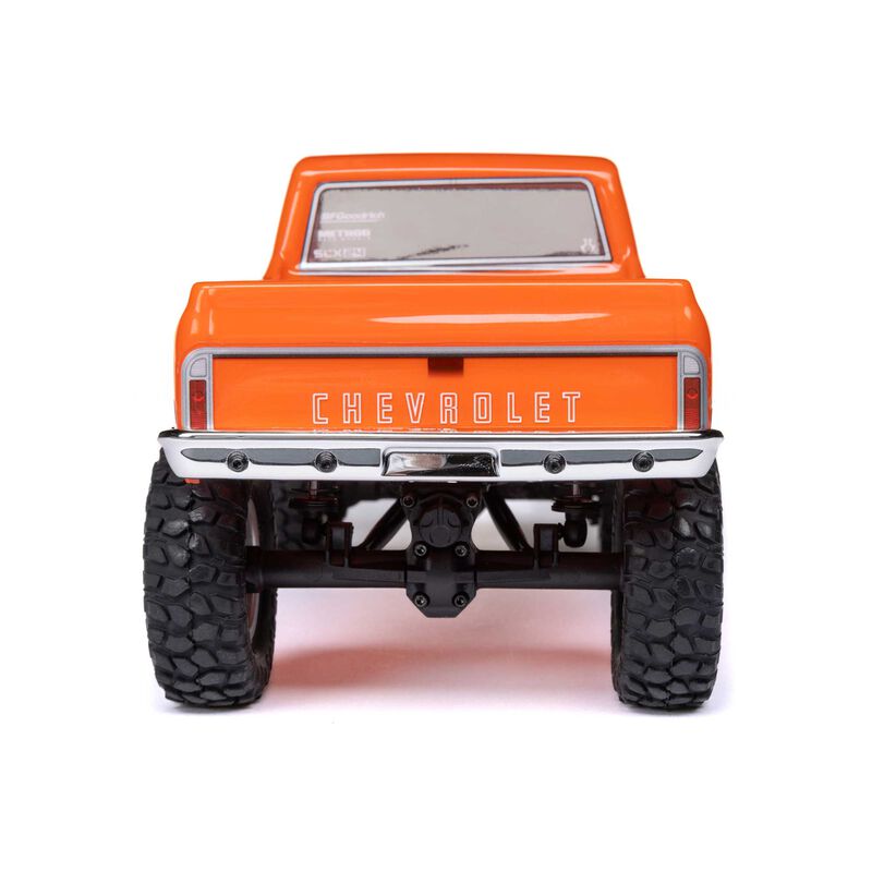 Axial 1/24 SCX24 1967 CHEVROLET C10 4WD BRUSHED TRUCK RTR - ORANGE - HeliDirect