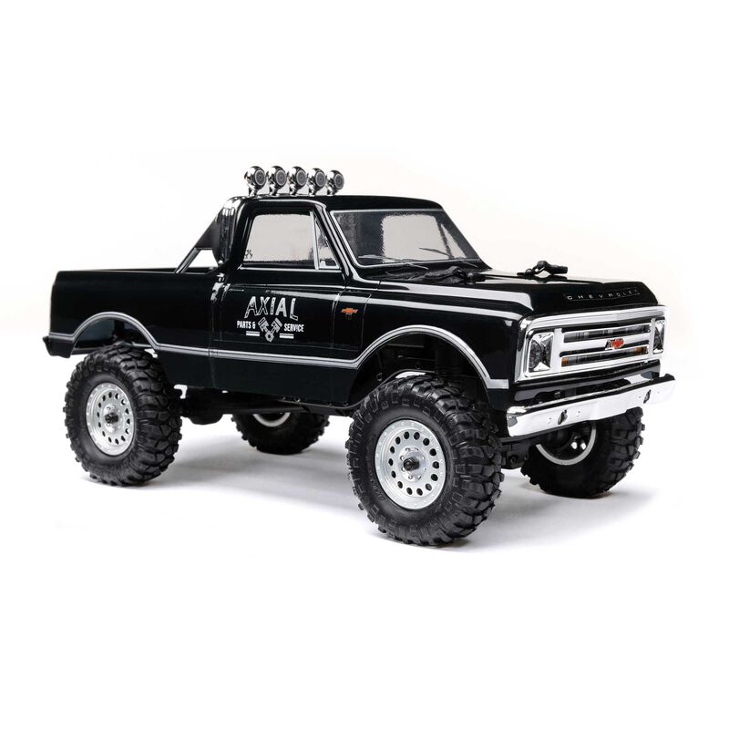 Axial 1/24 SCX24 1967 CHEVROLET C10 4WD BRUSHED TRUCK RTR - BLACK - HeliDirect