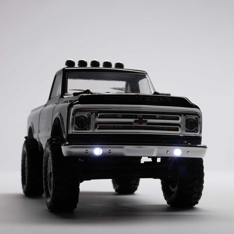 Axial 1/24 SCX24 1967 CHEVROLET C10 4WD BRUSHED TRUCK RTR - BLACK - HeliDirect
