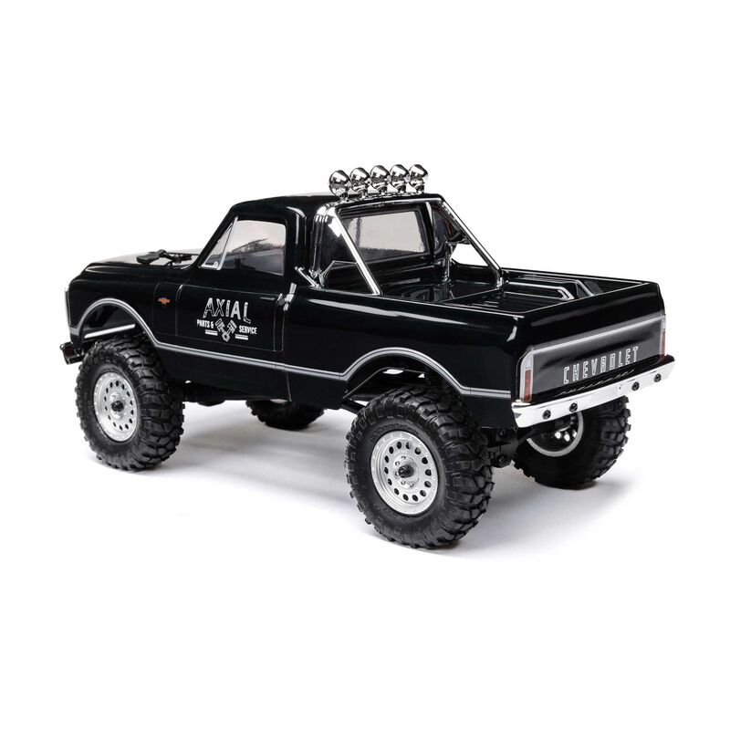 Axial 1/24 SCX24 1967 CHEVROLET C10 4WD BRUSHED TRUCK RTR - BLACK - HeliDirect