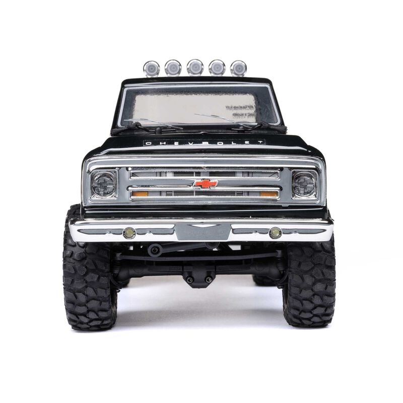 Axial 1/24 SCX24 1967 CHEVROLET C10 4WD BRUSHED TRUCK RTR - BLACK - HeliDirect