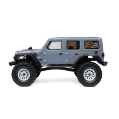 Axial 1/24 SCX24 Jeep Wrangler JLU 4X4 Rock Crawler Brushed RTR - Gray - HeliDirect