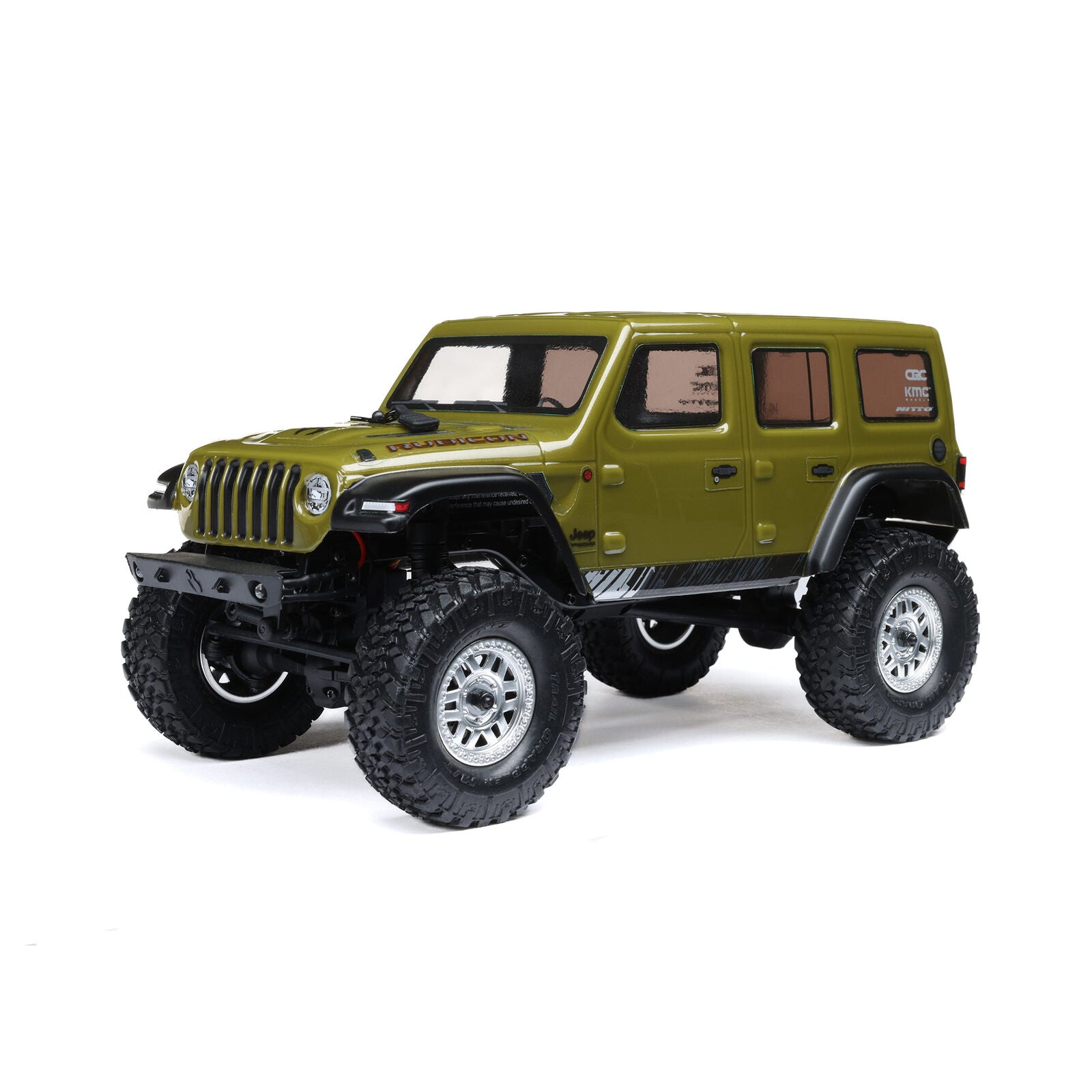 Axial 1/24 SCX24 Jeep Wrangler JLU 4X4 Rock Crawler Brushed RTR - Green - HeliDirect