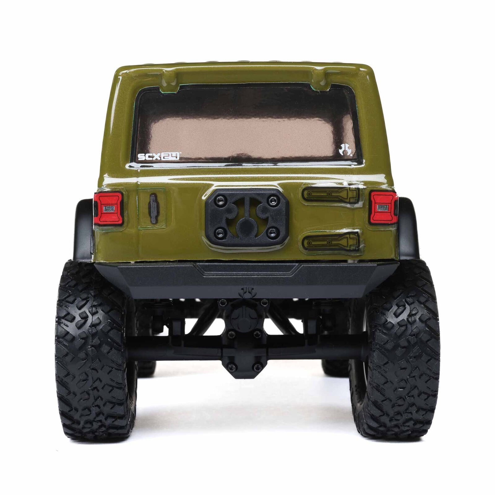 Axial 1/24 SCX24 Jeep Wrangler JLU 4X4 Rock Crawler Brushed RTR - Green - HeliDirect