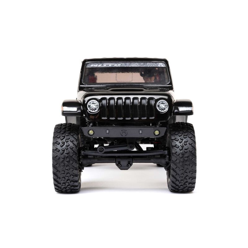 Axial 1/24 SCX24 JEEP JT GLADIATOR 4WD ROCK CRAWLER BRUSHED RTR - BLACK - HeliDirect