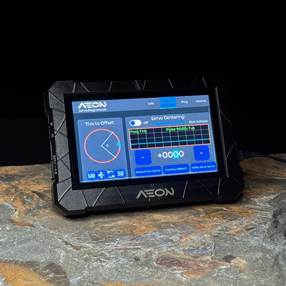 Aeon RC Cloud-Connected Multi-Protocol Servo Programmer With Oscilloscope