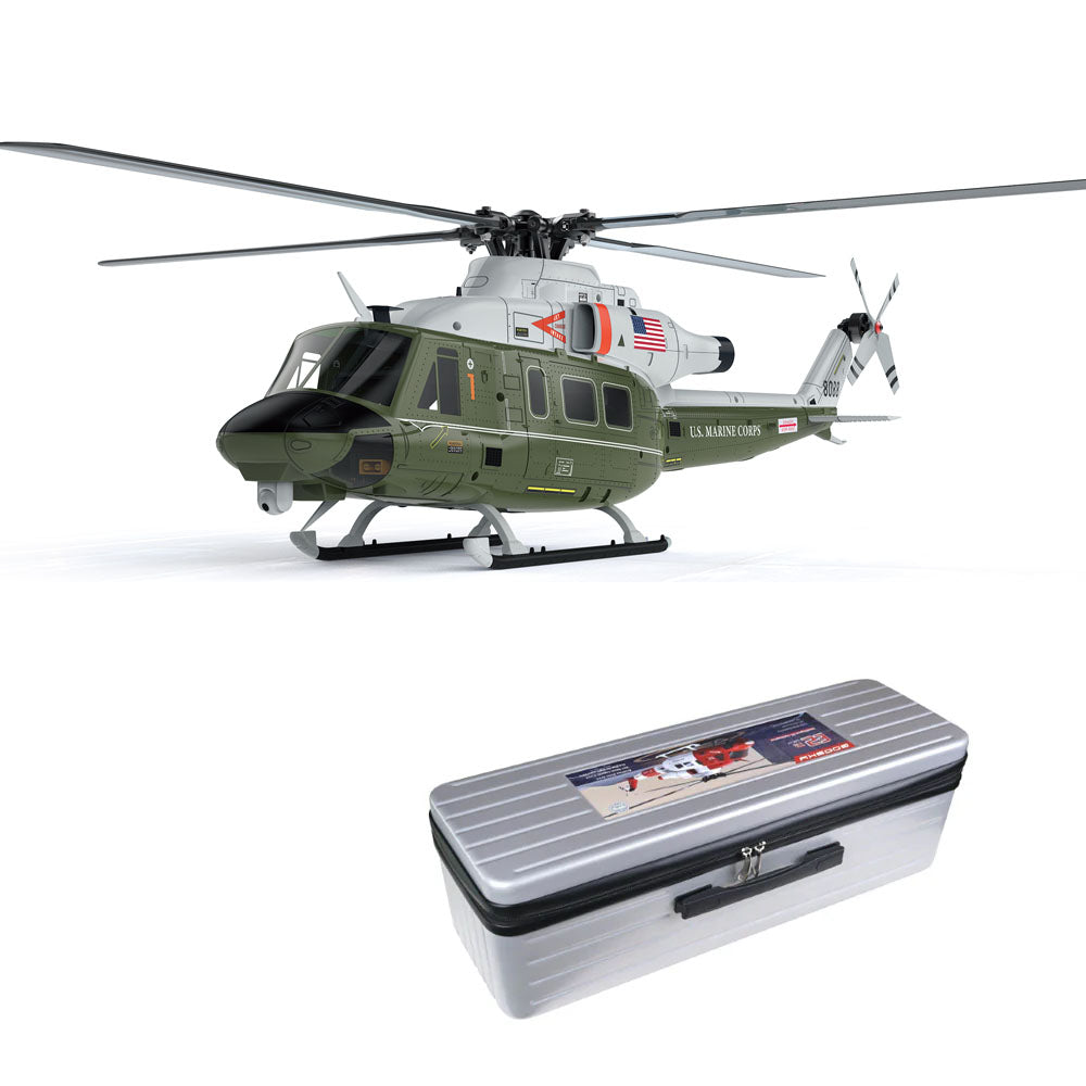 Goosky E2 UH-1Y Marine One GPS Helicopter - BNF with Carrying Case