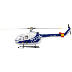 FlyWing BO-105 GPS Scale RC Helicopter W/ ACE Flight Controller (RTF) - Blue White