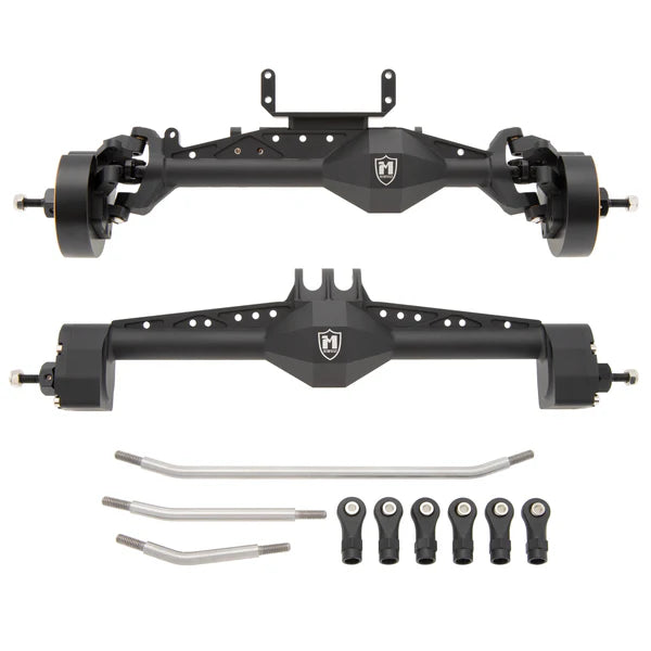 MEUS Racing Capra 1.9 UTB Isokinetic 3-Section CVDs Portal Front Rear Axles for 1/10 Axial Capra 1.9 UTB DIY SCX10 SCX10 II