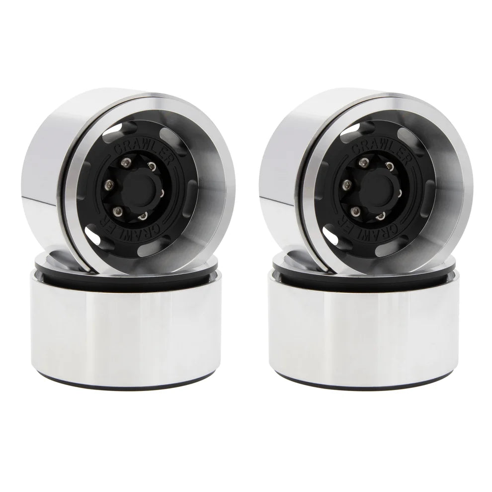 MEUS Racing Aluminum 1.9 Beadlock Wheels for 1/10 TRX4 TRX6 Axial SCX10 I II III Redcat GEN7 GEN8