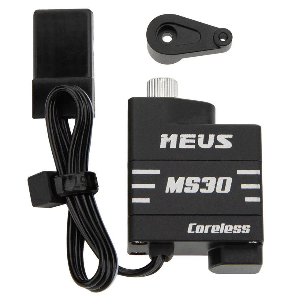 MEUS Racing Coreless Micro Aluminum / 15.8g Brass Servo for Axial SCX30