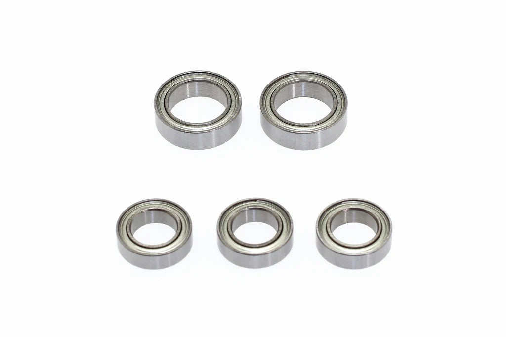 C16766 Ball Bearing (8x12x3.5mm 2pcs, 6x10x3mm 3pcs.)