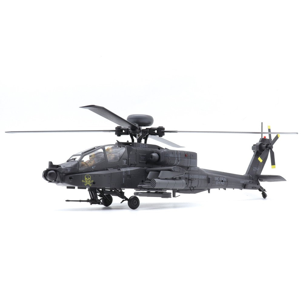 RC ERA C170 Apache 150-size (1:48) Gyro Stabilized Scale Helicopter - RTF w/ Optical Flow+TOF Sensors & One-key Inverted Flight