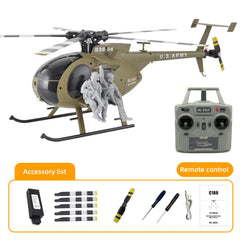 RC ERA C189S MD500 150-size Gyro Stabilized Scale Helicopter - RTF