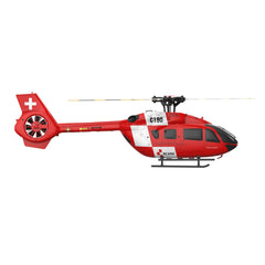 RC ERA C190 H145 150 Size Gyro Stabilized w/ Optical Sensor Flow RC Helicopter - RTF - Red - HeliDirect