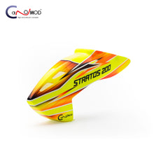 Canomod Airbrushed Fiberglass Canopy for XLPower Stratos 200 (NEON FLAME)