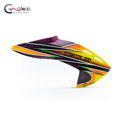 Canomod Airbrushed Lexan Canopy for XLPower Stratos 200 (INFERNO VIPER)
