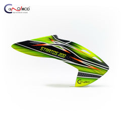 Canomod Airbrushed Lexan Canopy for XLPower Stratos 200 (GREEN)