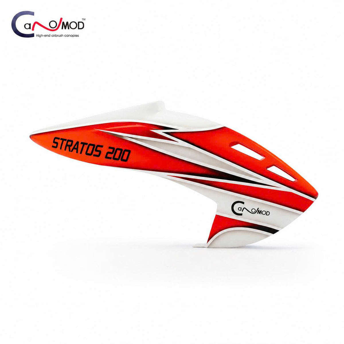 Canomod Airbrushed Lexan Canopy for XLPower Stratos 200 A2 (RED)