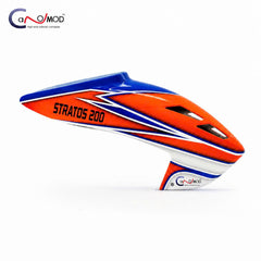 Canomod Airbrushed Lexan Canopy for XLPower Stratos 200 A2 (ORANGE)