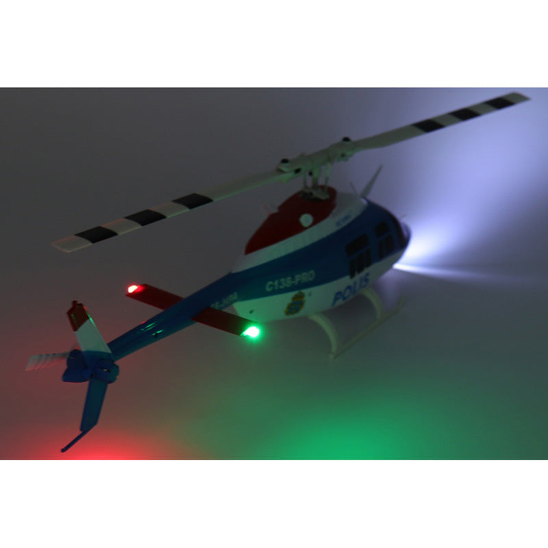 RC ERA C138-PRO Bell-206 Brushless Stabilized Helicopter w