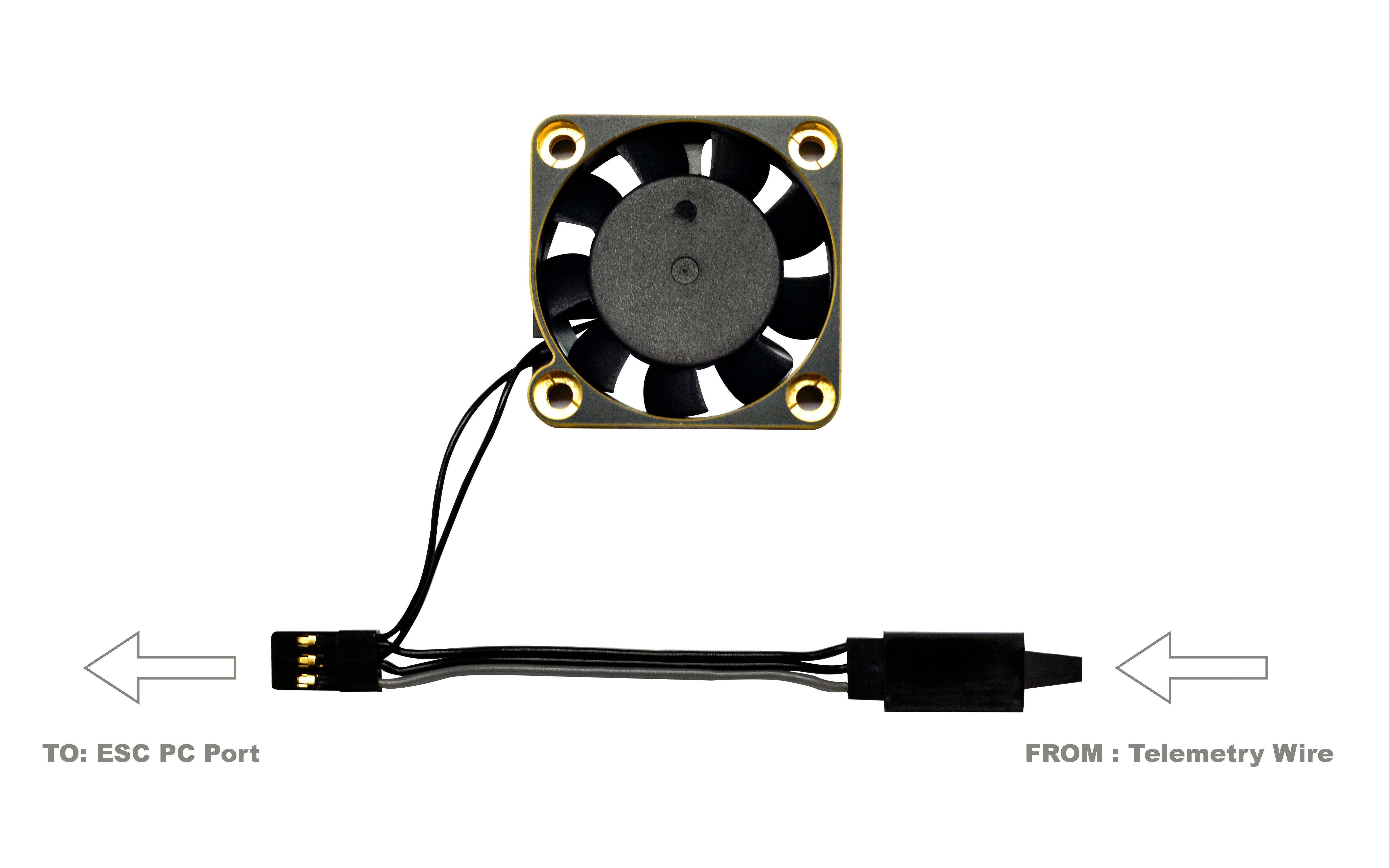 Scorpion Hi-Speed Cooling Fan Alu (40mm) V2 - HeliDirect