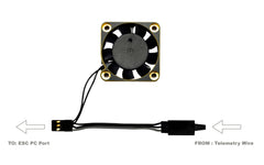 Scorpion Hi-Speed Cooling Fan Alu (40mm) V2 - HeliDirect