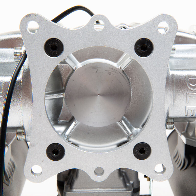 DLE-130cc Twin Gas Engine with Electric Ignition and Mufflers - HeliDirect