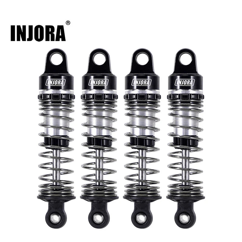 INJORA 59mm Aluminum Oil Shocks for ARRMA MOJAVE TYPHON GRANITE GROM