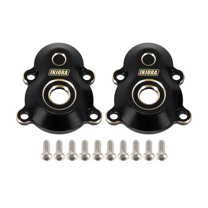 INJORA Brass Rear Outer Portal Housing Set For 1/18 Redcat Ascent18 - HeliDirect