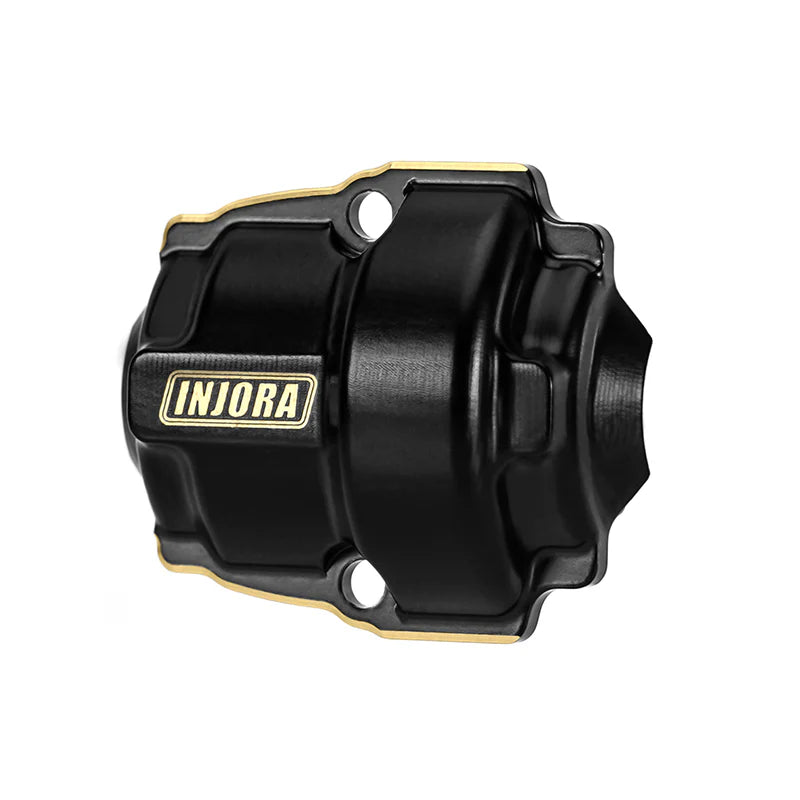 INJORA Brass Front Rear Diff Covers For 1/18 Redcat Ascent18 - HeliDirect