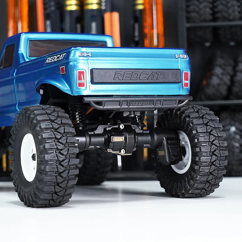 INJORA Brass Front Rear Diff Covers For 1/18 Redcat Ascent18 - HeliDirect