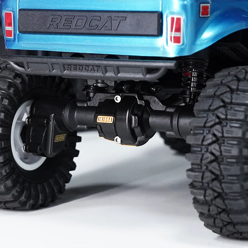 INJORA Brass Front Rear Diff Covers For 1/18 Redcat Ascent18 - HeliDirect