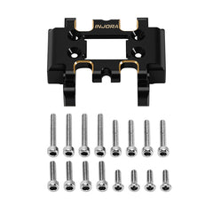 INJORA Black Brass Skid Plate for 1/32 Redcat Ascent-32