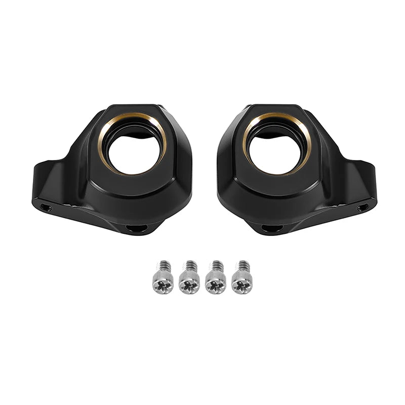 INJORA Black Brass Steering Knuckles for 1/30 Axial SCX30 – HeliDirect