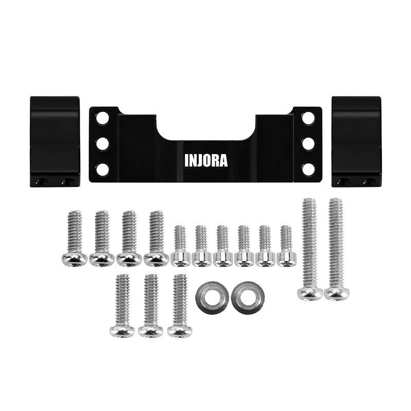 INJORA Aluminum Adjustable Servo Mount For Stock FMS FCX18 FCX24 - HeliDirect