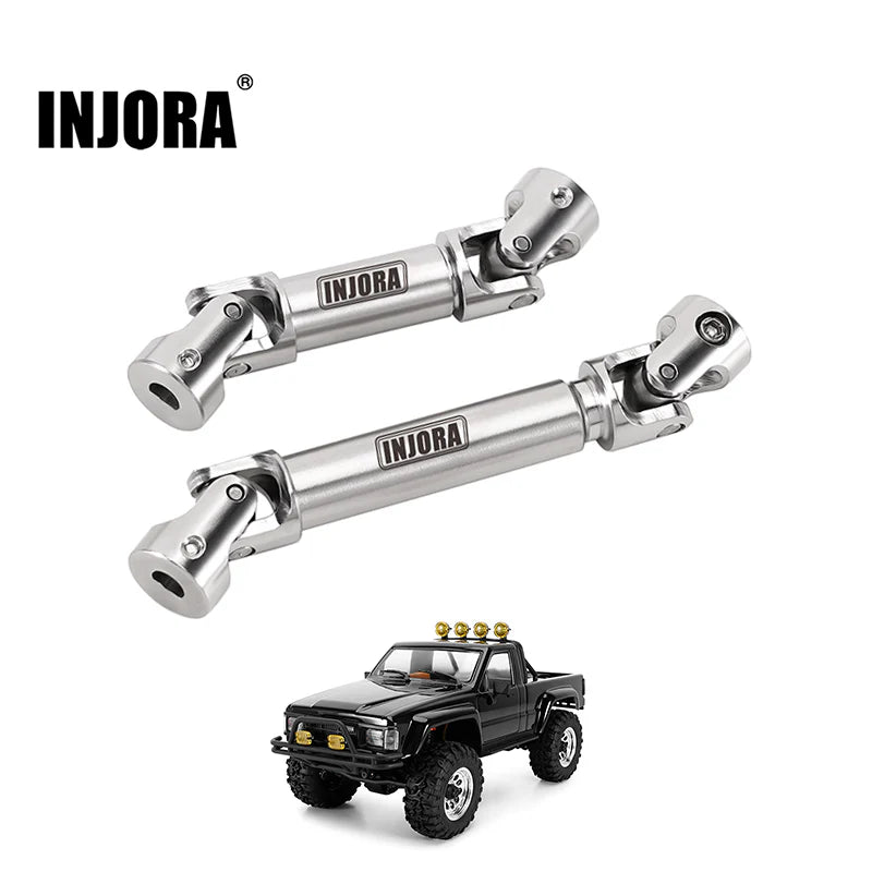 INJORA Stainless Steel Drive Shafts for 1/18 HPI Venture 18