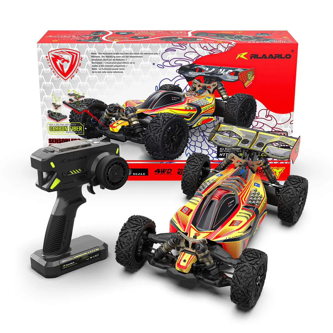 Rlaarlo 1/8 4WD Buggy Dragon Scale Knight | DSK RTR