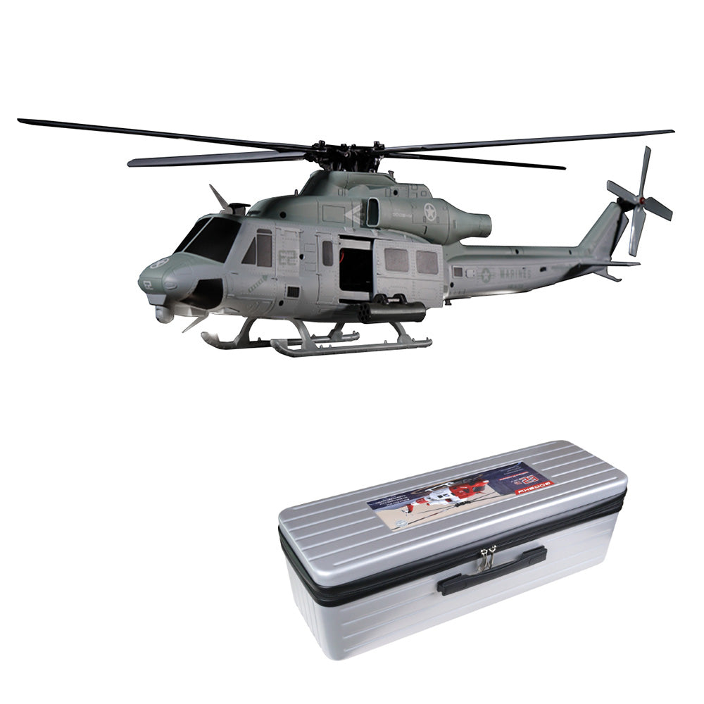 Goosky E2 UH-1Y Venom BNF Helicopter with Carrying Case