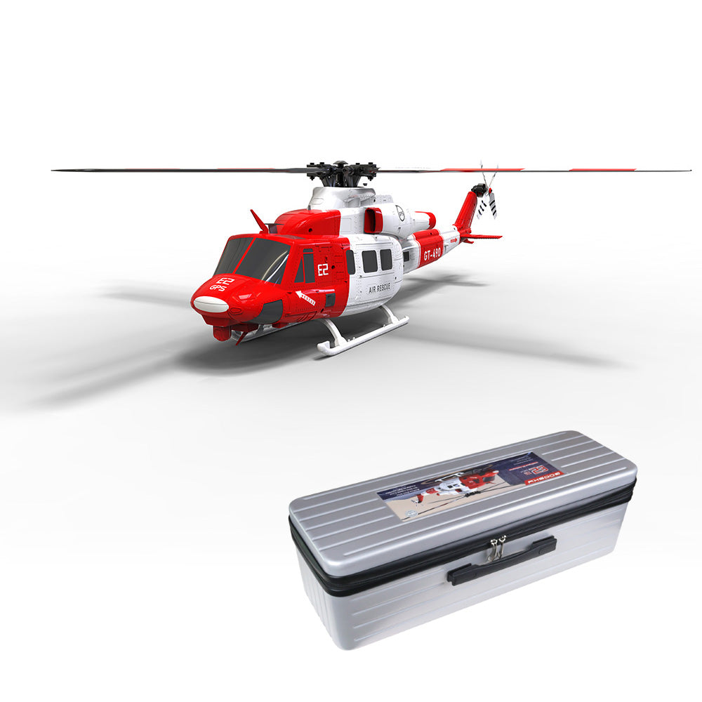 Goosky E2 UH-1Y Air Rescue GPS Helicopter - BNF with Carrying Case