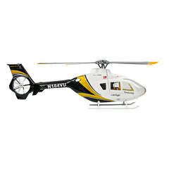 FlyWing EC-135 GPS Scale RC Helicopter 470L Size W/ ACE Flight Controller (RTF) - Black & White