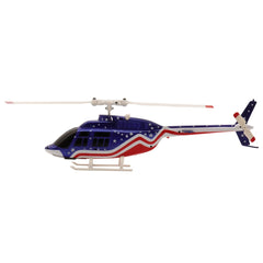 RC ERA A60 Bell-206 110-size Auto Stabilized Helicopter w/ Optical Flow Sensor and Upgraded Transmitter - RTF - Blue/Red