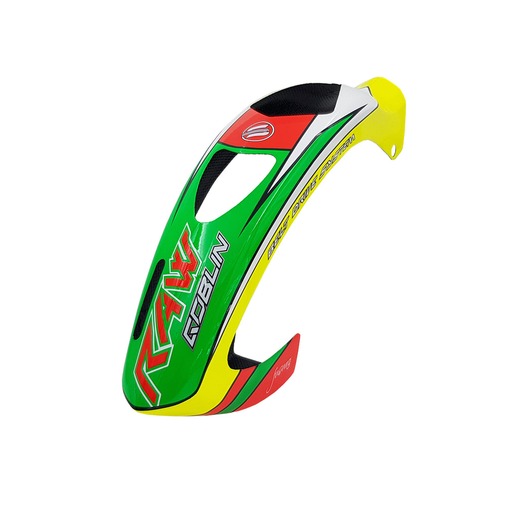 Fusuno Fusuno Canopy Goblin Raw 420 Competition Red/Yellow/Green | HeliDirect