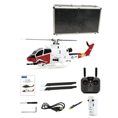 Yu Xiang F112S AH-1 Cobra Scale GPS Helicopter - Red/White
