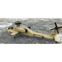 Yu Xiang F11H AH-64 Scale GPS Helicopter - Desert Yellow
