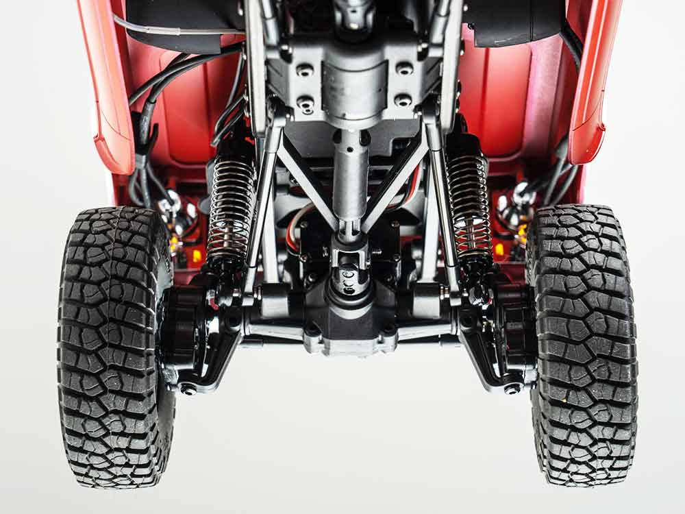 FMS 1:18 FCX18 Chevrolet K10 RTR - RED - HeliDirect