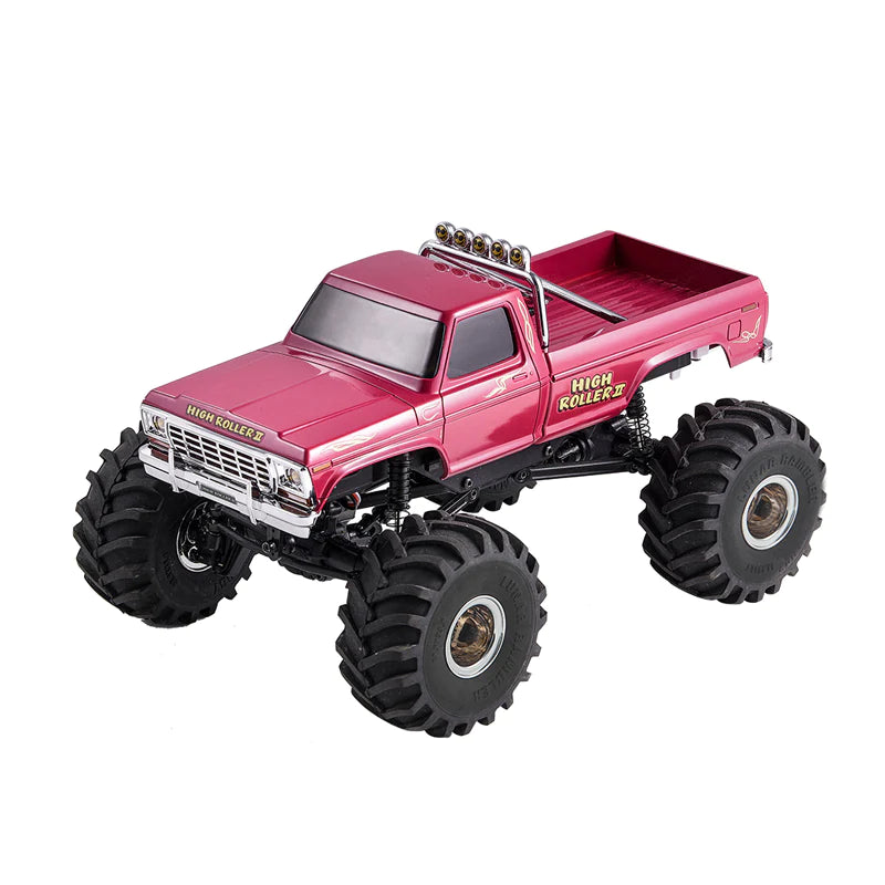 FMS 1:24 FCX24 Max Smasher V2 Monster Truck RTR 4WD - RED - HeliDirect